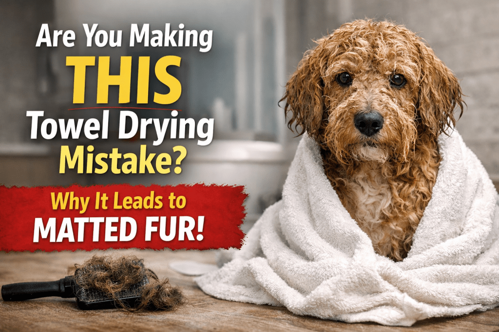 The Towel Drying Mistake That Causes Matting (And How to Avoid It)