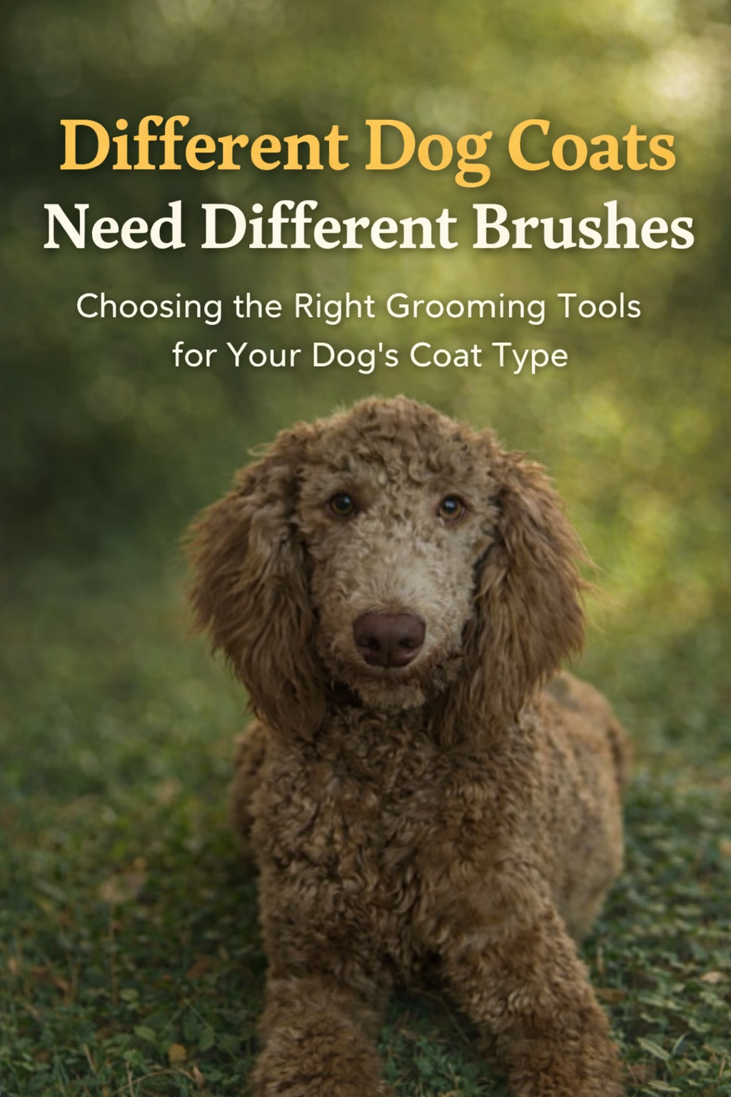 Why Different Dog Coats Need Different Brushes