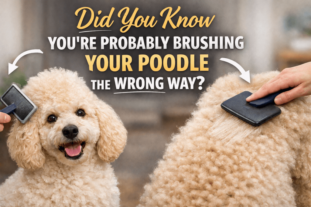 Did You Know You’re Probably Brushing Your Poodle the Wrong&nbsp;Way?