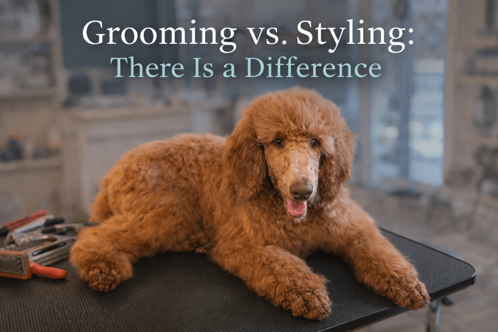 Grooming vs. Styling: Is There a&nbsp;Difference?