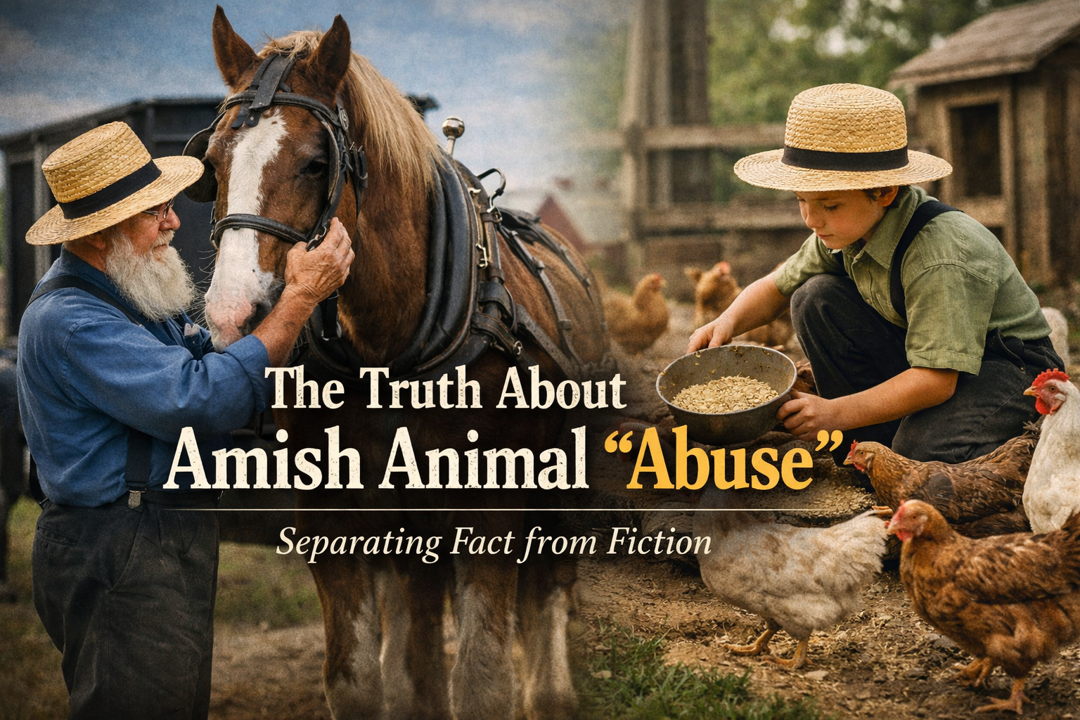 The Truth About Amish Animal Abuse: Myth vs Reality Explained