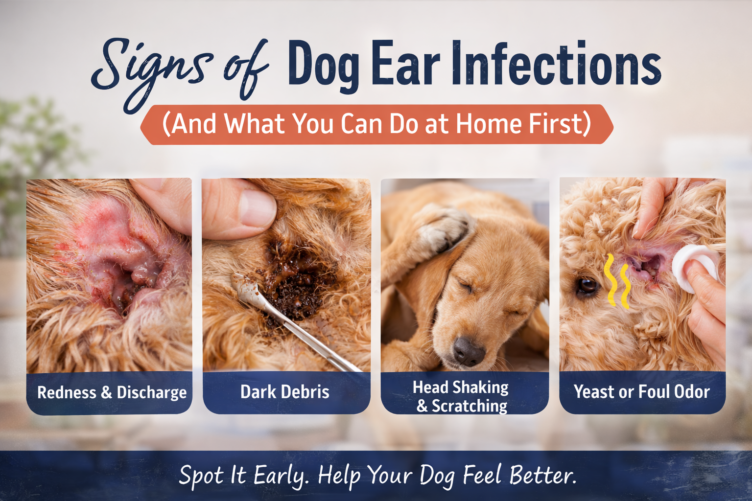 Dog Ear Infection Signs (And What You Can Do at Home First)